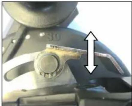 Eibenstock EMF 125.2 - Pre-selection of the Cutting Depth - 1