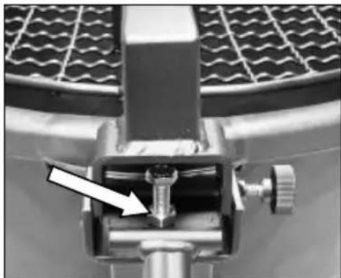 Eibenstock Automix 1801 - Readjustment of the machine holder - 1