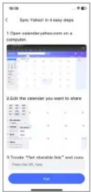 10:10 Synchroniser le calendrier abonné 1. Ouvir l'application Calendrier 10/30 26 Calendar 2. Selectionnez les Calendriers Time Calendar Video (T) 3. Selectionnez le concère de votre calendrier Vivi Holiday Saladiner Hyme Fah