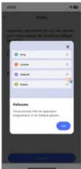 Dragon Touch TM32 - Ajouter des profils dans l'application - 2