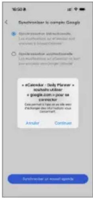 Synchroniser is complex Googly ○ Synchroversion d'interlemande. Les équivalents et équivalents et versages à l'équivalé danser ○ Synchroversion d'interlemande Les équivalents et équivalents et pour versages à Google d'interlemande « eCalendar - Daily Planner » souhaits utiliser « google.com » pour sa correcler Cela permet à l'app si ne se d'exchange des intérêduis roua dessement. Aruler Continue Synchroenter ou sexual agenda