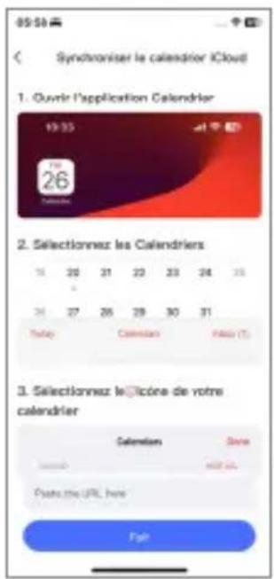 Synchroniser le calendrier iCloud 1. Ouvir l'application Calendrier 19:35 26 Télé 26 Time 27 Calendriers 28 Télé 29 Calendriers 30 Télé 31 PARO (T) 26 27 28 29 30 31 26 27 28 29 30 31 26 27 28 29 30 31 26 27 28 29 30 31 26 27 28 29 30 31 26 27 28 29 30 31 26 27 28 30 31 26 27 28 29 30 31 26 27 28 29 30 31 26 27 28 29 30 31 26 27 28 29 30 31 26 27 28 29 30 31 26