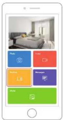 Dragon Touch Modern 10 Aqua - Inviting Others to Bind Your Frame via the App - 1