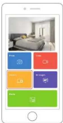 Dragon Touch Modern 10 Aqua - Invitare gli altri a legare la Sua cornice con App - 1