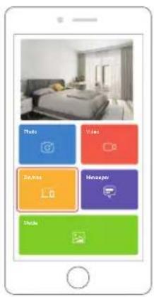 Dragon Touch Modern 10 Aqua - Vincule su marco con App - 1