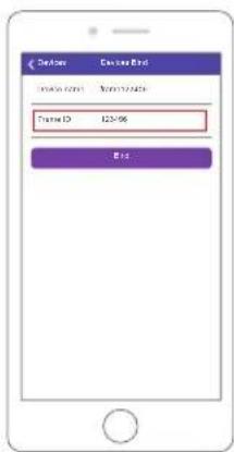 Dragon Touch Modern 10 Aqua - Inviting Others to Bind Your Frame via the App - 3