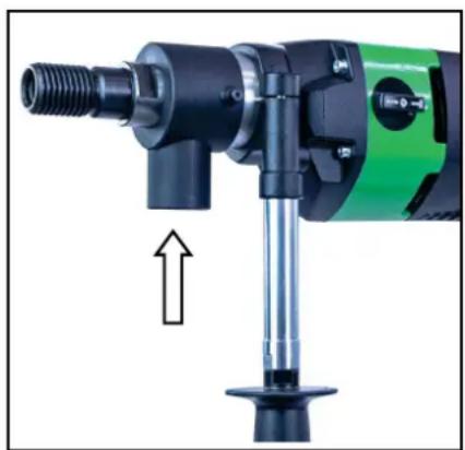 Eibenstock DSE 162 - Stofuitlaat - 1