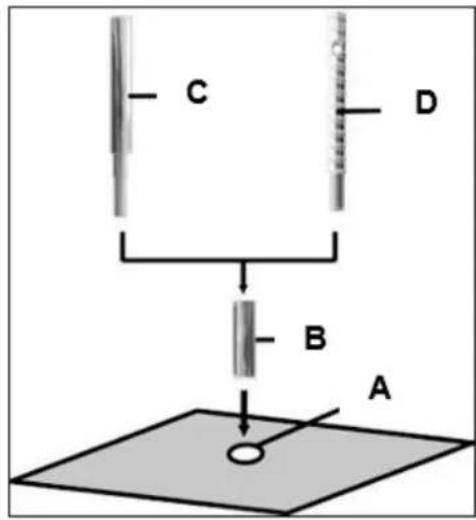 Eibenstock DSE 162 - Fissaggio con tasselli nel calcestruzzo - 1