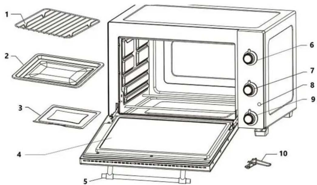 Orbegozo HOT 398 - DESCRIÇÃO DO PRODUTO - 1