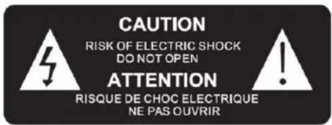 THOMSON WS902DUO - Safety warning and notice - 2