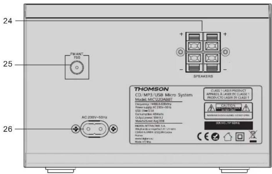 THOMSON MIC123DABBT - Démarrage - 2