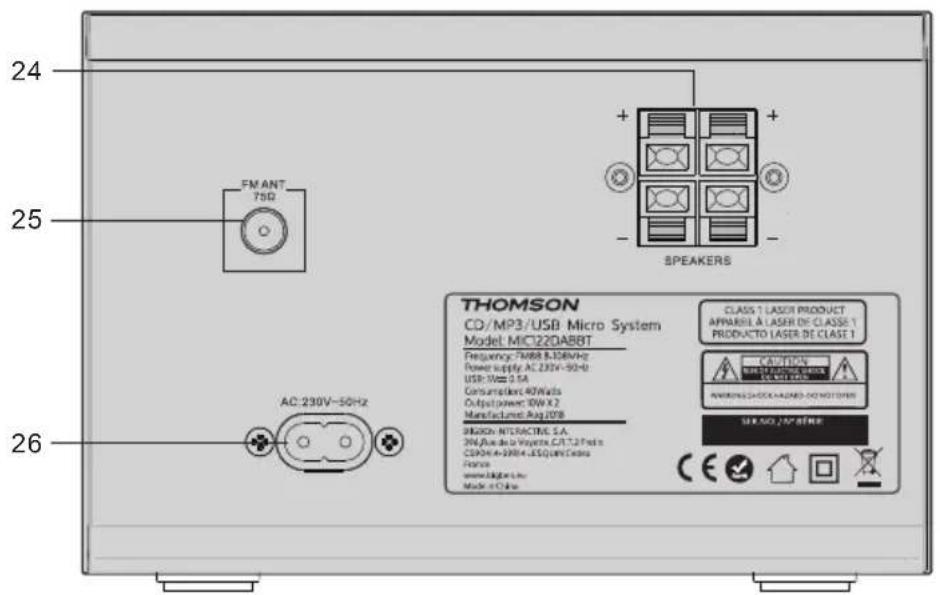 THOMSON MIC123DABBT - Operazioni preliminari - 2