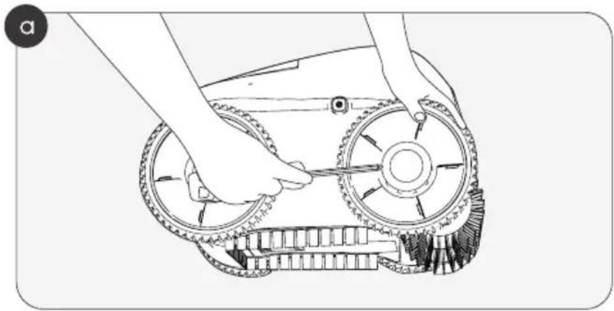 Aiper Seagull Pro - Instructions de remplacement de la roue - 1