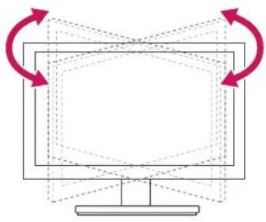 LG 27BA75QB - Swivel stand - 1
