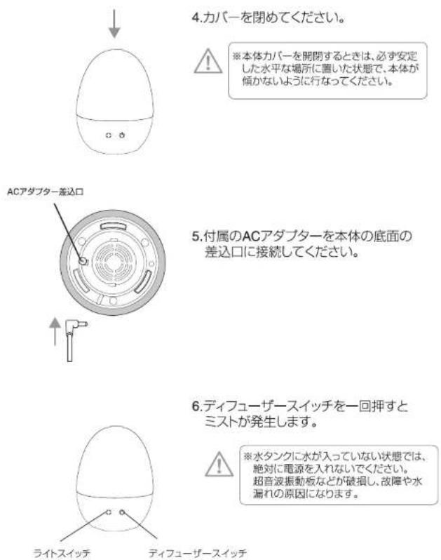 Plus More MO-AD002W - 使用方法 - 1