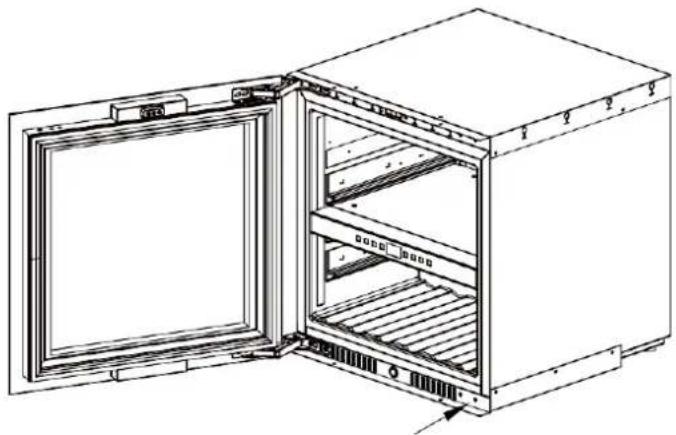 AVINTAGE AVI178PLATINUM - Reversibilità della porta - 6