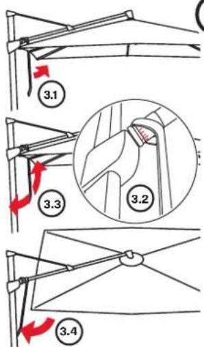Glatz Sombrano S+ - Girare l'ombrellone - 1