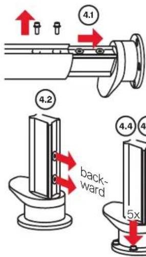 Glatz Sombrano S+ - Prepare the floor fastening - 2