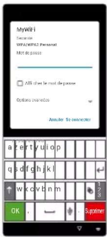 EMPORIA SMART.5 mini - > Sélectionner et connecter le réseau WiFi - 1