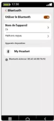 EMPORIA SMART.5 mini - > Trouver les appareils Bluetooth - 1