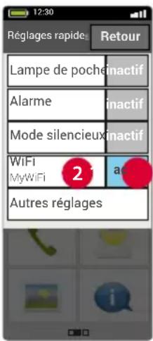 EMPORIA SMART.5 mini - > Activer la fonction Wi-Fi - 1