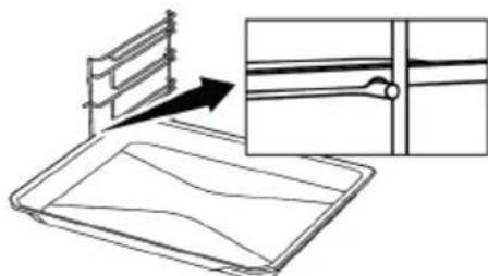 BEKO FBM63130ACT - Fonction d'arrêt de plateau-- Sur les modèles avec étagères en fil métallique - 1