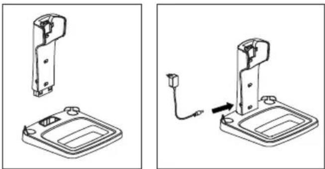 DOMO DO249SV - CHARGING CRADLE ASSEMBLY - 1