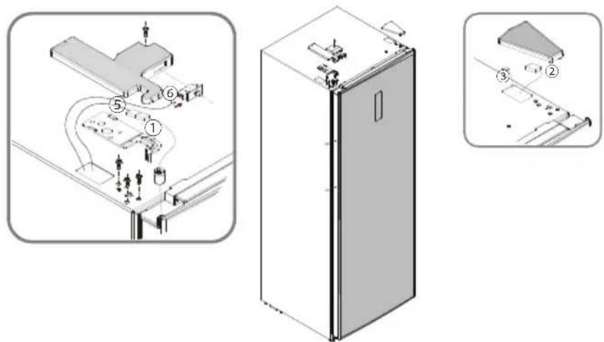 DOMO DO91205F - CAMBIO DE DIRECCIÓN DE LA PUERTA - 4
