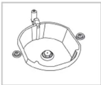 BEKO FBG62031XCS - Remplacement de l'injecteur pour les brûleurs - 1