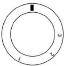 BEKO FBG62031XCS - Bouton de commande du four - 2
