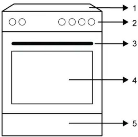 BEKO FBG62031XCS - Présentation de l'appareil - 1