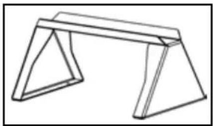 Eliet DZC 450 - Guidon réglable en hauteur et amortissant les vibrations : - 1