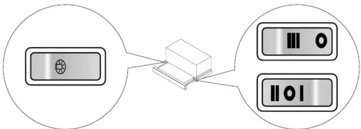 AMICA FH 664 621 S - Kitchen hood controls - 1