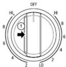 OFF HI. 8 6 4 2 LO 2 4 6 8 HI