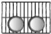 LG LREN6325XE - Positionnement des grilles et des plats - 3
