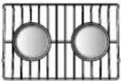 LG LREN6325XE - Positionnement des grilles et des plats - 4