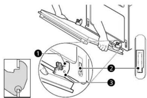 LG LREN6325XE - Assemblage des portes - 1