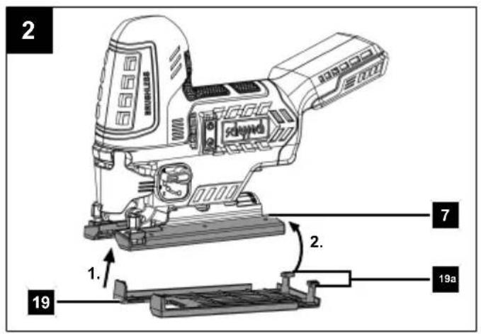 SCHEPPACH BC-JS254-X - 2