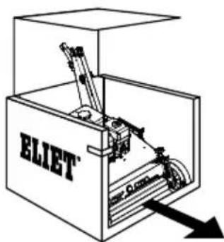 Eliet C550ZR - Déballage de la machine - 2