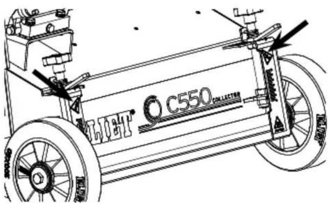 Eliet C550ZR - Transport de la machine - 6