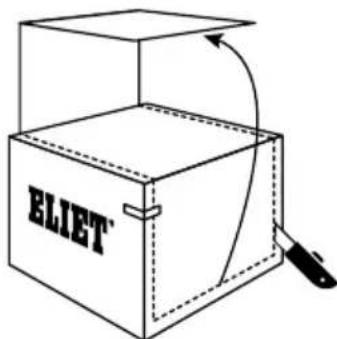 Eliet C550ZR - Déballage de la machine - 1