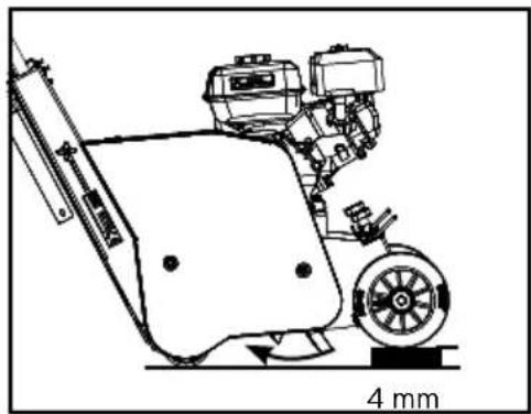 Eliet C550ZR - Réglage de la machine - 4