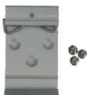 Planet ISW-504PT-E - DIN-rail Kit x 1 Wall-mount Kit RJ45 Dust Cap x 5 - 1