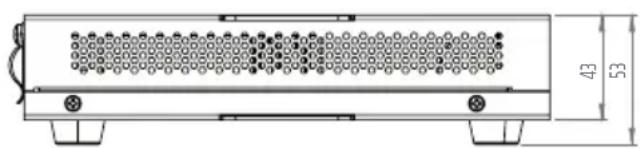 LD Systems DIO 04 - ABMESSUNGEN (mm) - 2