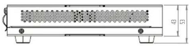 LD Systems DIO 04 - DIMENSIONI (mm) - 2