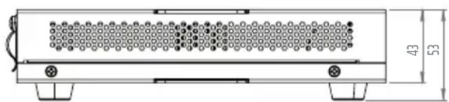 LD Systems DIO 04 - WYMIARY (mm) - 2