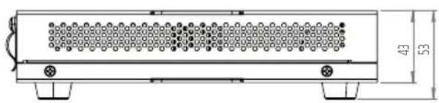 LD Systems DIO 04 - DIMENSIONS (mm) - 2