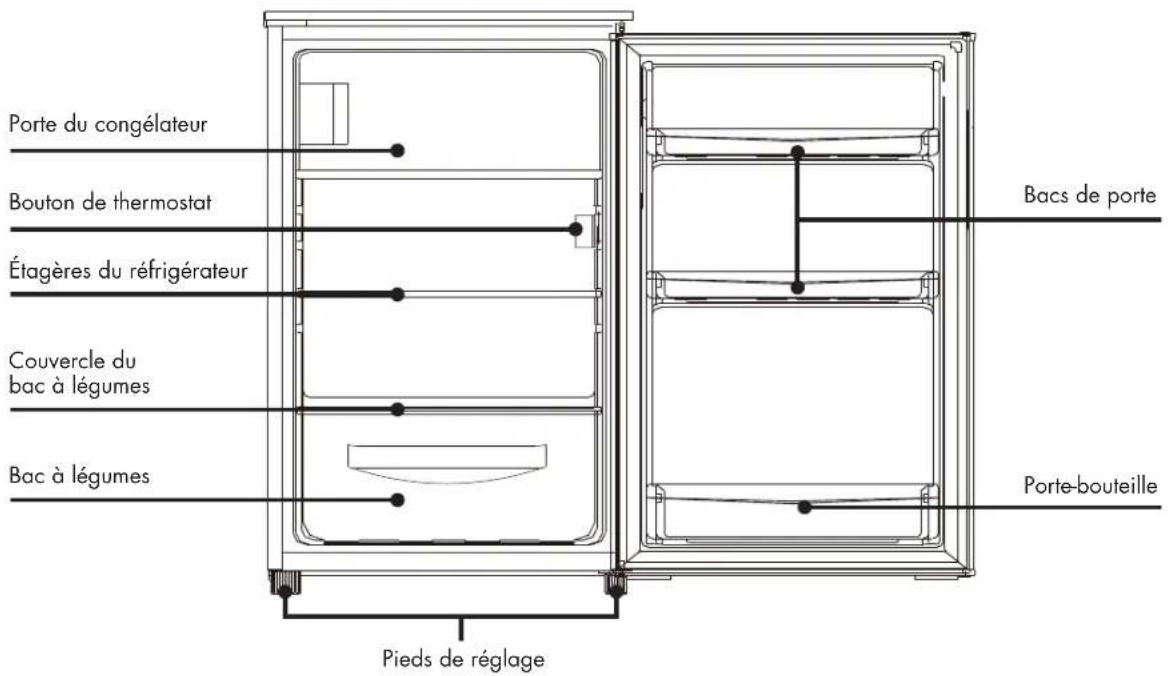 Wisberg WBTTKV55CB - DIMENSIONS - 1