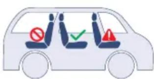 Chipolino Clima Air - UMÍSTĚNÍ AUTOSEDAČKY VE VOZIDLE - 1