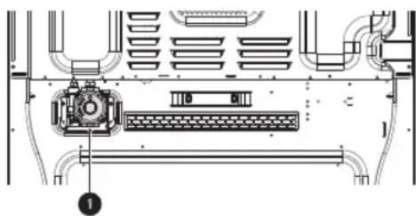 LG LSGL6335X - Mise en place du raccord flexible - 2